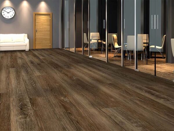 Luxury Vinyl Plank Trailblazer Era Wildberry Essence RoomScene