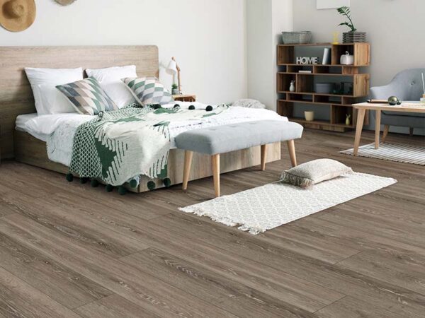 Luxury Vinyl Plank Trailblazer Era Settler's Silk RoomScene